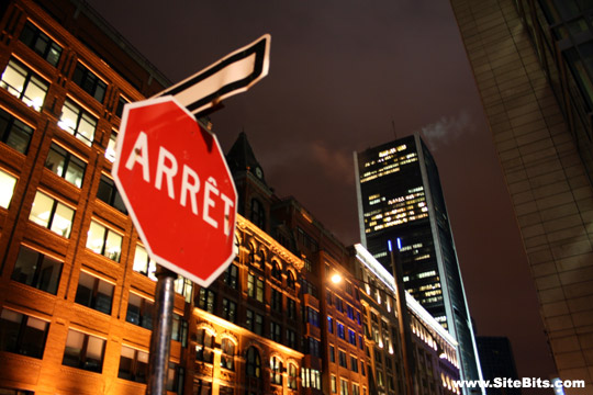 Quartier International, rue St-Antoine